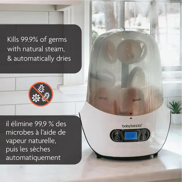 Baby Brezza Bottle Sterilizer Dryer in Feeding & High Chairs in Markham / York Region - Image 4