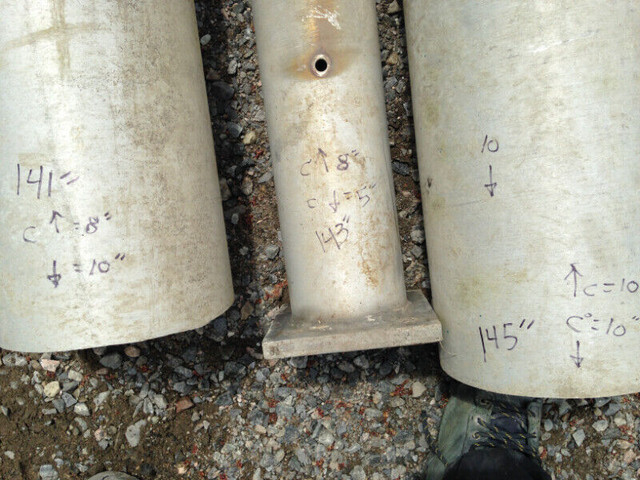 Sections de poteaux 12' aluminium dans Autres équipements commerciaux et industriels  à Saguenay - Image 4