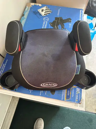 Graco TurboBooster Backless Booster Seat, with 2 cups holder