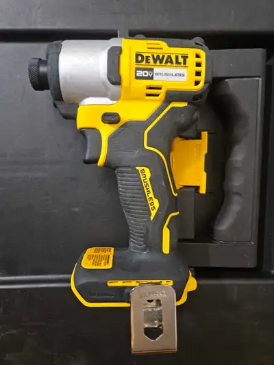 Brand new Dewalt 20v Max Brushless 1/4" Hex impact Driver, View more