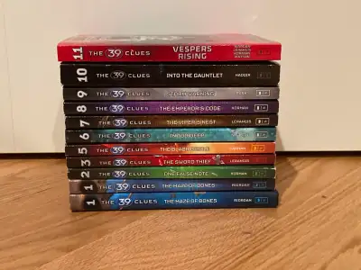 The 39 Clues 11 books total., View more