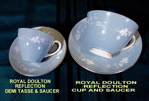 ROYAL DOULTON CHINA - REFLECTION in Arts & Collectibles in Moncton - Image 4