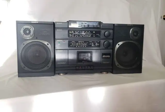 Sony AM/FM/Shortwave CD Cassette Player Boombox CFD-454S | General ...