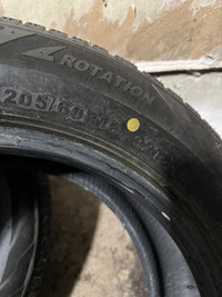 205/60R16 winter tires 