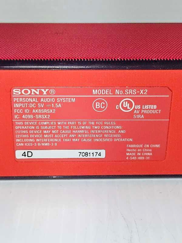 SONY  SRS-X2 Ultra Portable  Wireless  Bluetooth  Speaker dans Haut-parleurs  à Ville de Montréal - Image 2