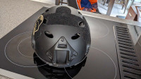 Paintball helmet and face visor 