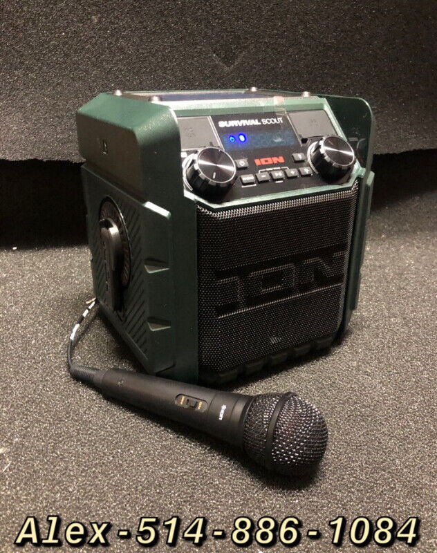 Ion Survival Scout Portable Bluetooth Speaker dans Haut-parleurs  à Ville de Montréal