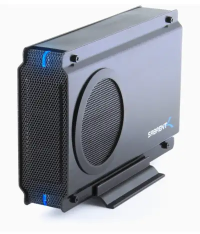 Hard Drive Enclosure Case With Built-in Cooling Fan, View more