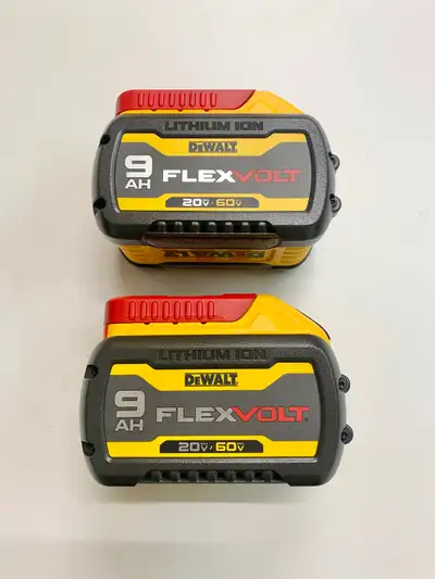 DEWALT 9 AH FLEXVOLT BATTERY, View more