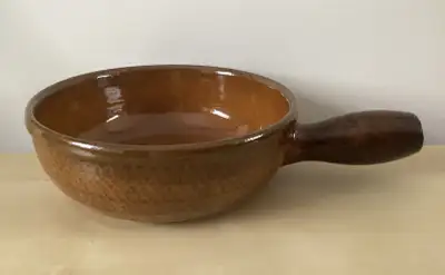 LOW PRICE-LANDERT 22 Swiss Retro Burnt Orange Ceramic Fondue Pot, View more