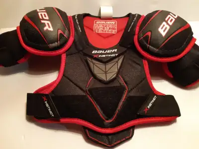 Selling NEW BAUER VAPOR X INSTINCT Shoulder Pads JR SmallAsking $60