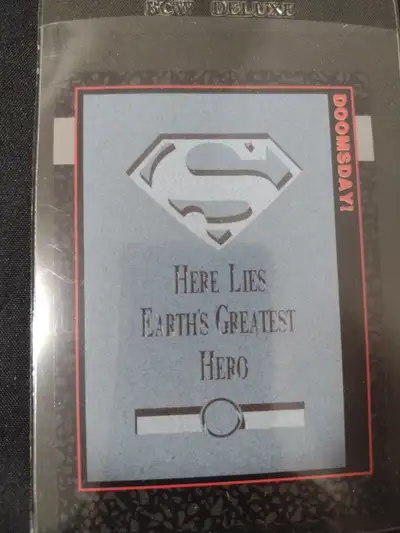 DEATH OF SUPERMAN: PART I – “DOOMSDAY!” Three (3) different sets were issued by DC Comics in regards...