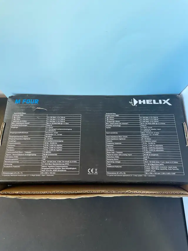 HELIX M FOUR CAR AMP in Other in City of Toronto - Image 4