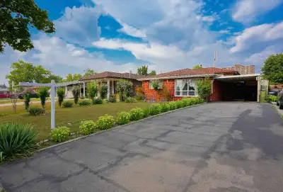 Updated and move-in ready, this spacious 3+1 bedroom, backsplit is nestled in a family-friendly neig...