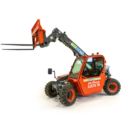 Skyjack SJ519 Telehandler Available To Rent We offer free delivery and pickup in Calgary and Airdrie...