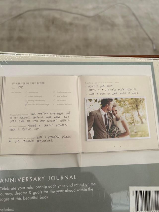 Anniversary Journal Book in Other in St. Catharines - Image 2