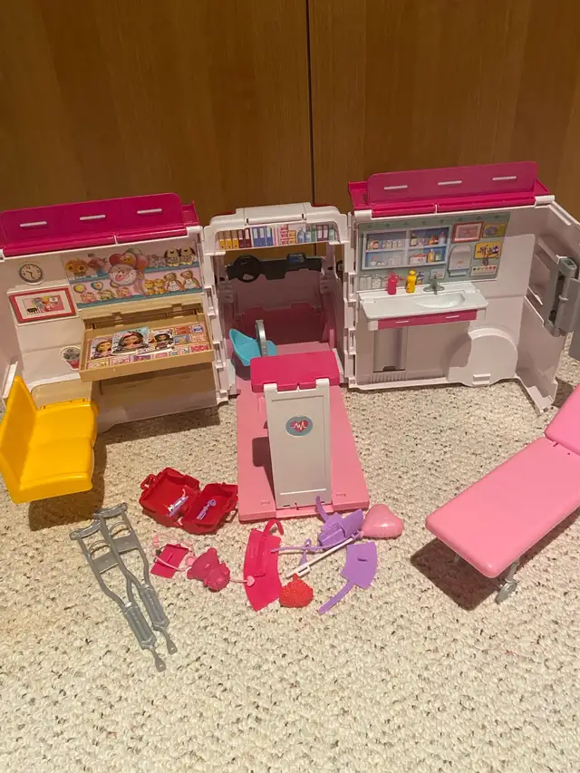 Barbie Ambulance  in Toys & Games in Edmonton - Image 3