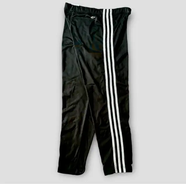 Adidas Set-Black Cropped Leggings (L) and Blue Windbreaker Sm in Women's - Tops & Outerwear in Cambridge - Image 9