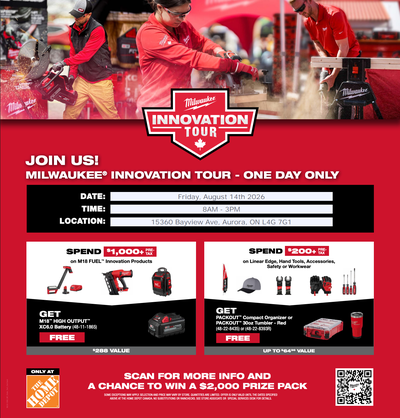 Aurora Home Depot, Milwaukee Innovation Tour!, View more