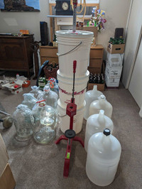 Wine and beer making equipment