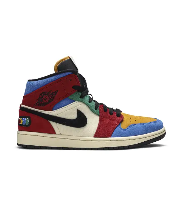 Jordan 1 Mid SE Fearless Blue the Great in Men's Shoes in Oakville / Halton Region - Image 3
