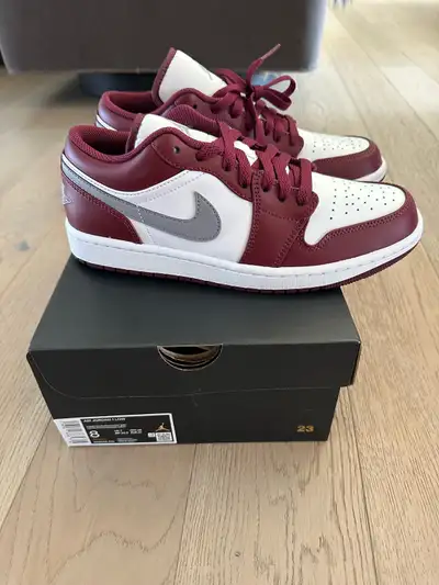 New men’s size 8 Jordan low sneakers, View more
