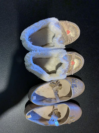 Girls size 11-12 shoes and slippers