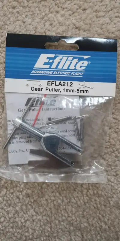 GEAR PULLER 1MM-5MM E-FLITE FOR RC HELICOPTER, View more