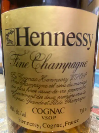 1980s Hennessy VSOP, View more