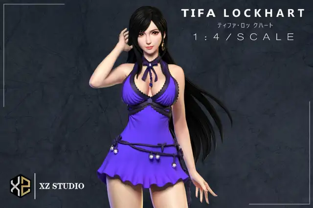 1/4 Tifa Lockhart resin statue xz studio62864362411778121