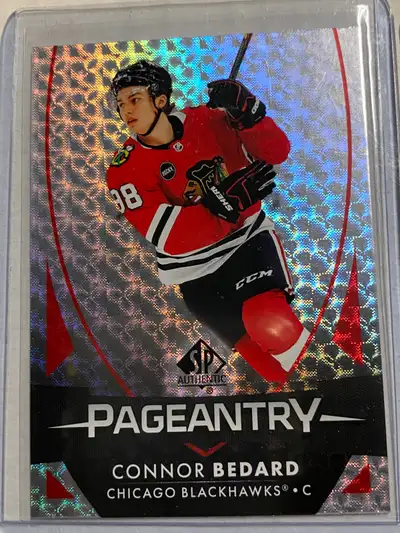 2023-24 SP Authentic Pageantry- Connor Bedard RC, View more