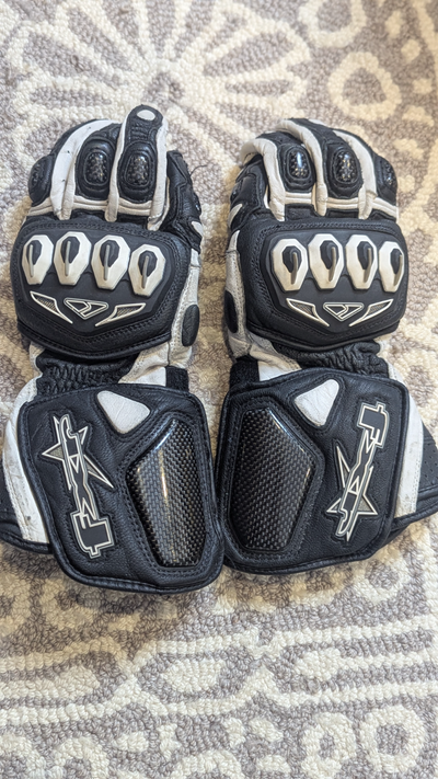 Alpinestars Leather Motorcycle Gloves – Size 8 (Women’s Small), View more