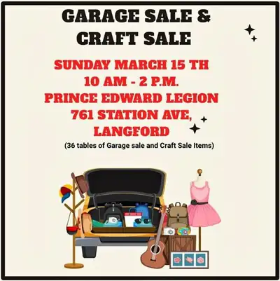Lots of great garage sale items and more, View more