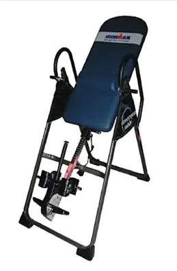 BRAND NEW IN THE BOX IRONMAN 5402 INVERSION TABLE $250 - Helps reduce back stress by releiving press...