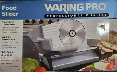WARING PRO  FS150C Food Slicer, View more