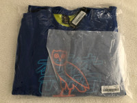 OVO Neon Light Crewneck - Royal Blue/Lime - Small - Brand New