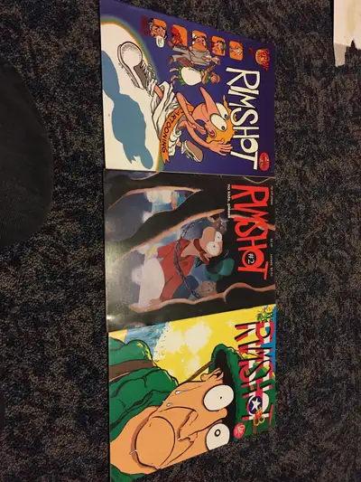 Rimshot #1-3 complete series - rip off press - chris harmon set , View more