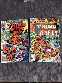 Marvel Two-In-One #67 + #93 (+ 1 bonus issue)