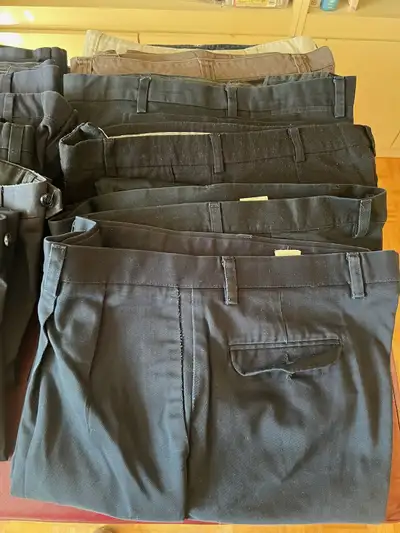 men's long pants, size 36 mostly, some size 34, View more