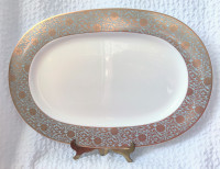 16" Oval Serving Platter, Aureus Pattern by VILLEROY & BOCH