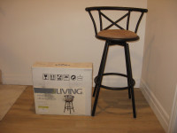 TWO BRAND NEW "BAR" TYPE BARSTOOLS NEVER USED!