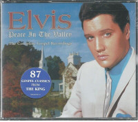 ELVIS PRESLEY 3 CD BOX SET PEACE IN THE VALLEY 87 TRACKS SEALED