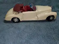 1955 Mercedes Benz convertible with top down, 1/18 scale diecast