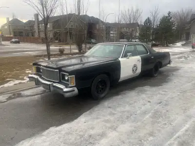 Own a piece of cinematic-inspired history with this distinct Mercury Marquis, currently styled as a...