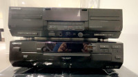 DVD player and  dual cassette player