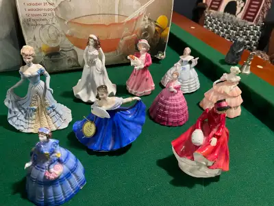 Royal Doulton and Coalport Figurines, View more