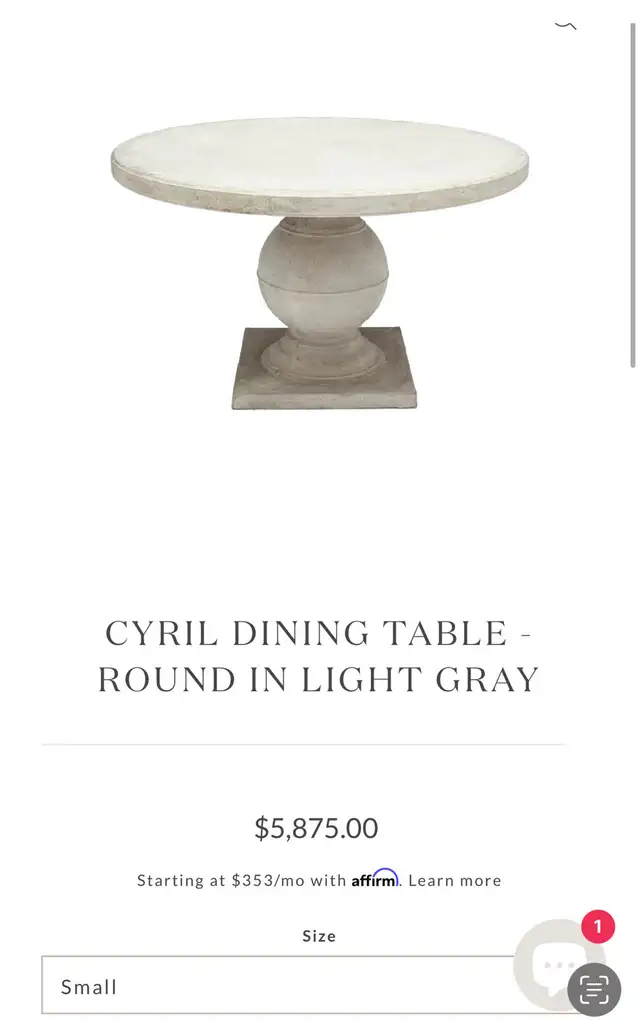 Cyril  Dining Table in Light Gray in Dining Tables & Sets in City of Halifax - Image 6