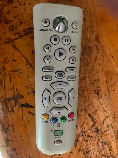 Genuine Microsoft Xbox 360 Media Remote Controller White NOT TES, View more
