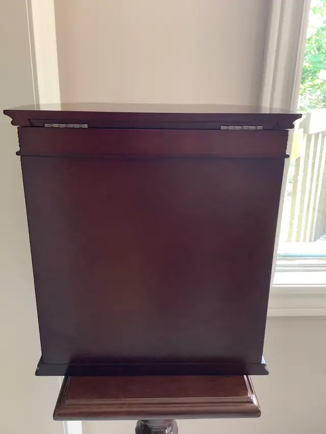 Josephine Jewelry Box in Antique Mahogany Finish by Bombay Co63735879265665124