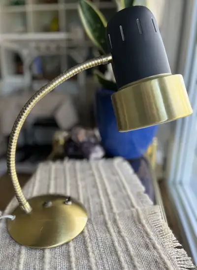 MCM/MID CENTURY GOOSENECK LAMP, View more